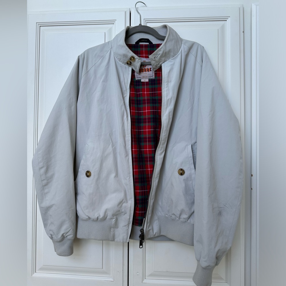 Baracuta G9 Harrington Men's size 42 light tan